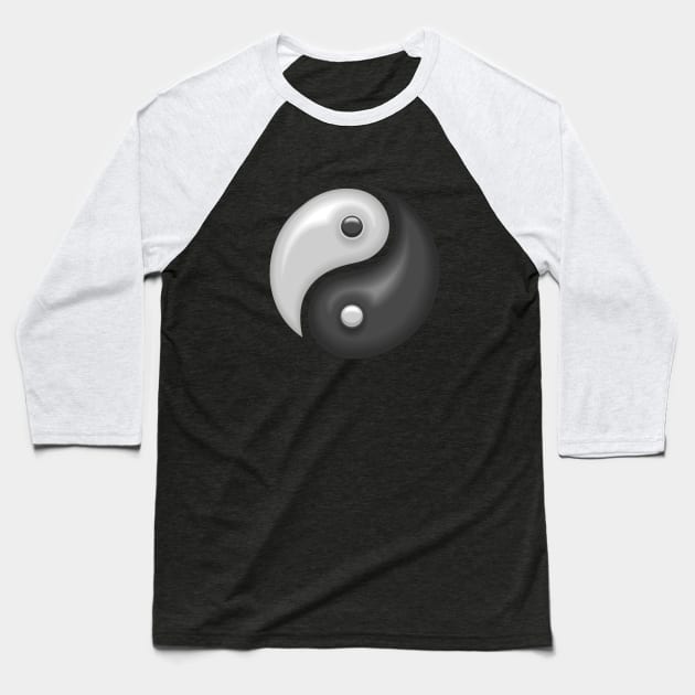 Image: Yin Yang Baseball T-Shirt by itemful